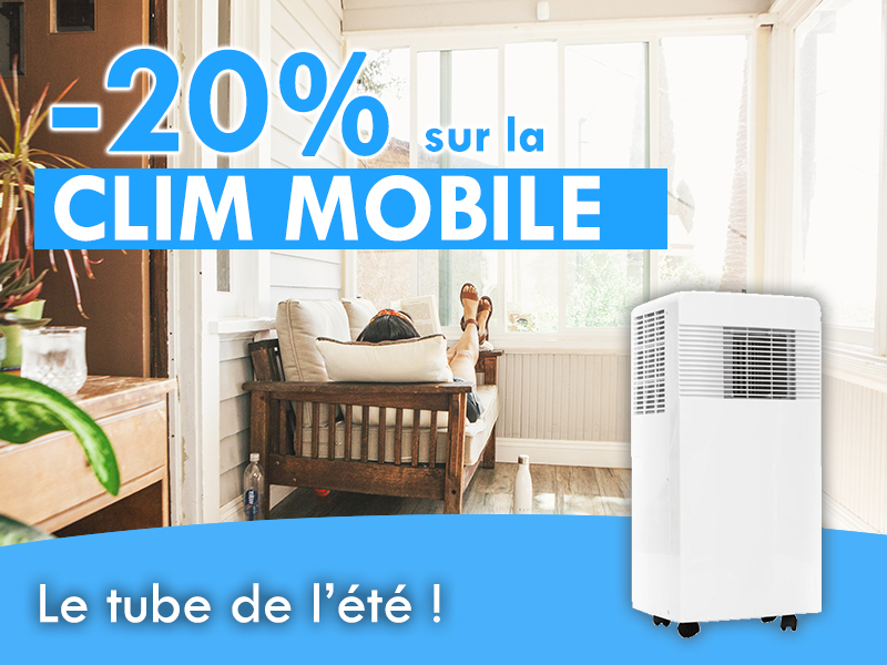 PROMO sur la Clim Mobile